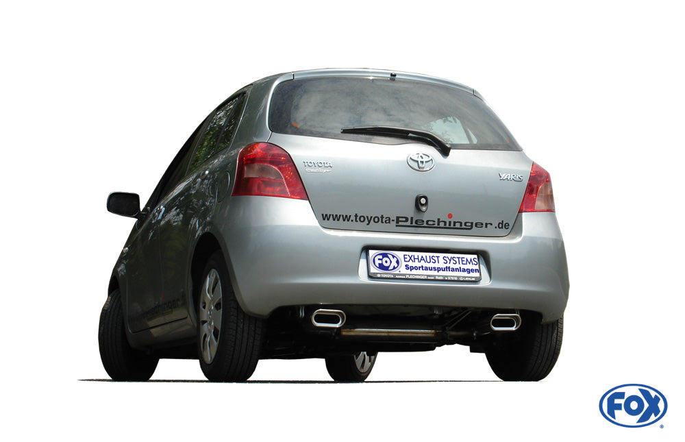 Toyota Yaris XP9F Endschalldämpfer quer Ausgang rechts/links - 150x70 Typ 53 rechts/links