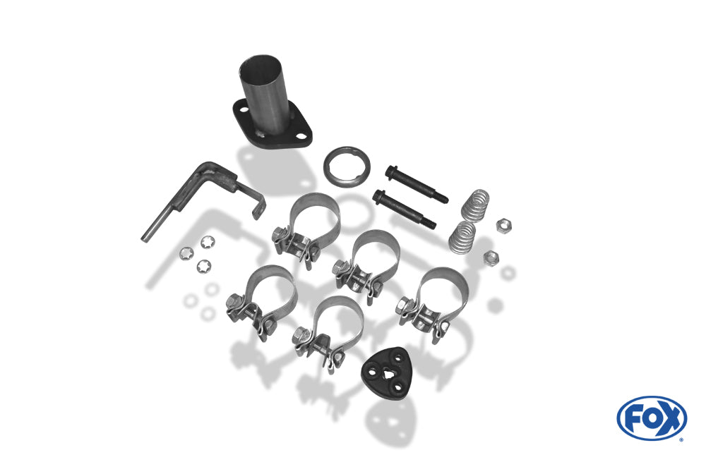 Toyota Yaris XP9F Endschalldämpfer quer Ausgang rechts/links - 150x70 Typ 53 rechts/links