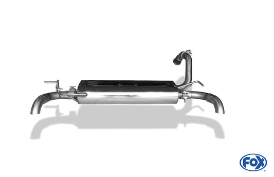 Citroen C1 II Endschalldämpfer Ausgang rechts/links - Dieseloptik