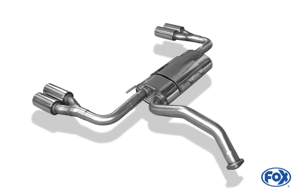 Toyota Auris Benzin Endschalldämpfer rechts/links - 2x80 Typ 13 rechts/links