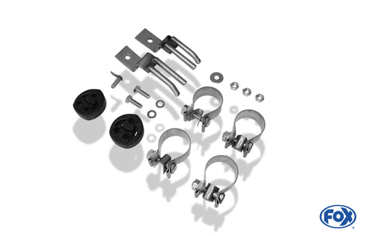 Toyota Auris Benzin - E18 Endschalldämpfer rechts/links - 135x80 Typ 53 rechts/links