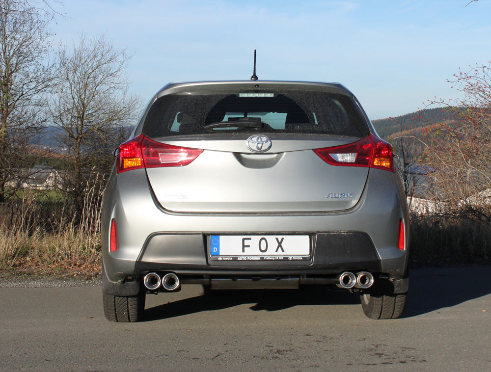 Toyota Auris Benzin - E18 Endschalldämpfer rechts/links - 2x90 Typ 13 rechts/links