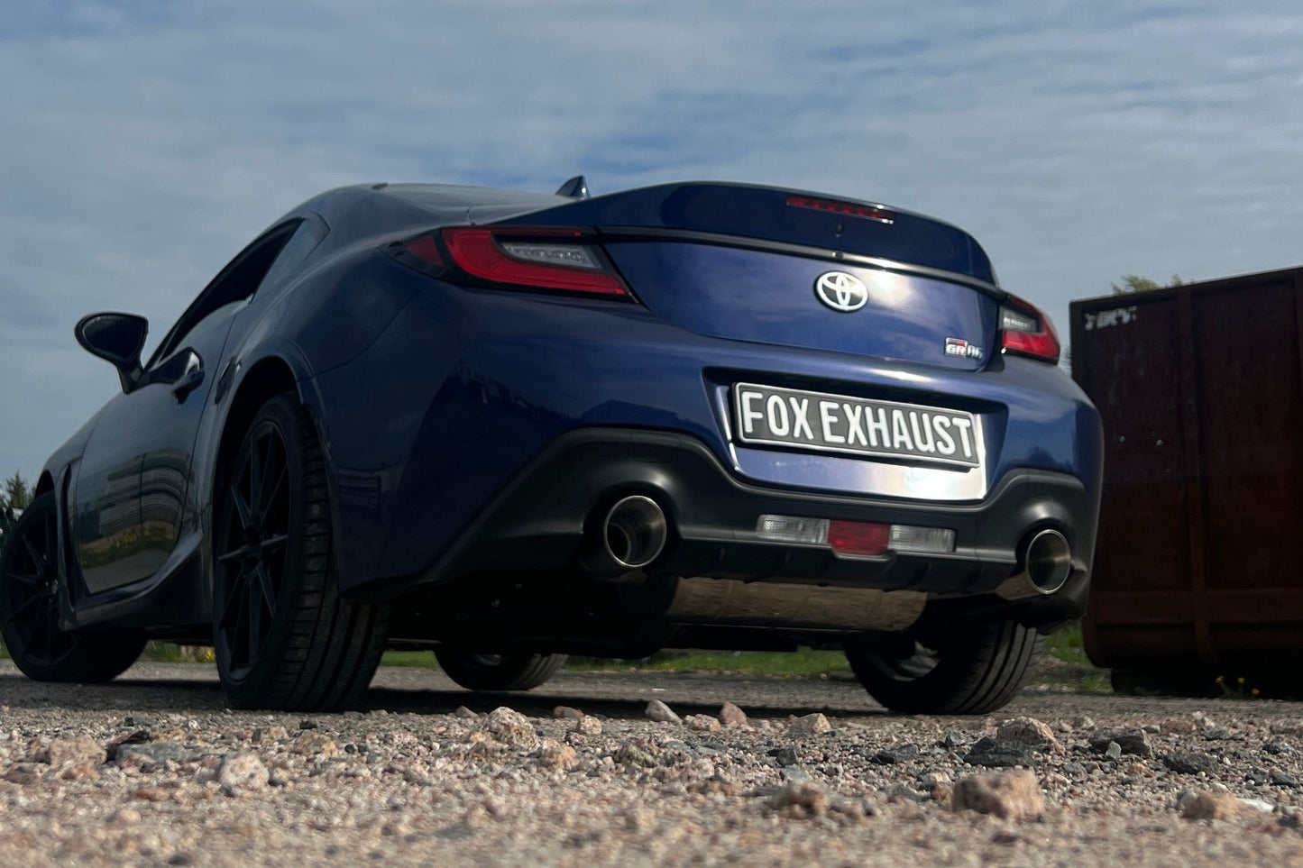 FOX Toyota GR86 Endschalldämpfer - 1x114 Typ 25 rechts/links