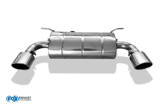 FOX Toyota GR86 Endschalldämpfer - 129x106 Typ 32 rechts/links