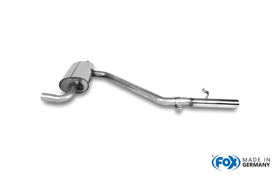 Trabant 1.1 Limo & Kombi Endschalldämpfer - 1x55 Typ 10 Ausgang nach hinten