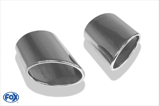 BMW E63/64 645i 650i Endschalldämpfer rechts/links - 115x85 Typ 38 rechts/links