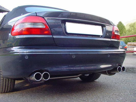Volvo C70 I - Coupe & Cabrio Endschalldämpfer Ausgang rechts/links - 2x80 Typ 12 rechts/links