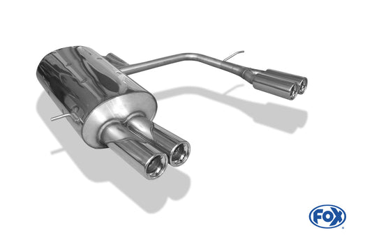 Volvo XC90 Facelift Endschalldämpfer Ausgang rechts/links - 2x76 Typ 13 rechts/links