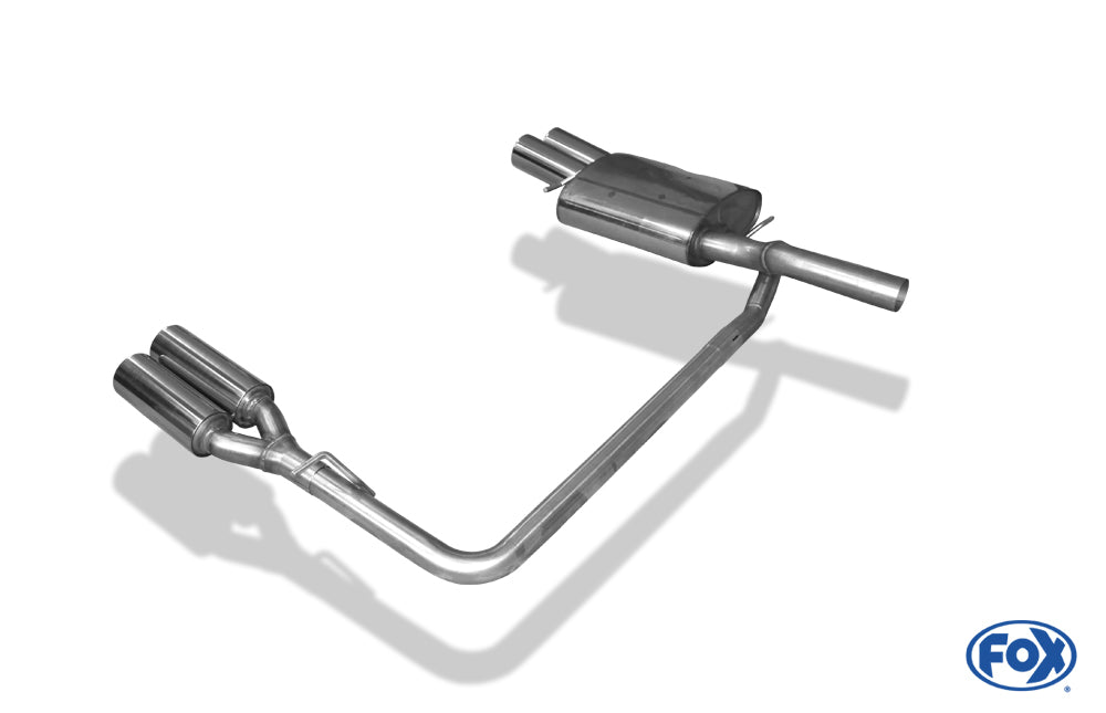 VW Passat 3C/ 3C CC Endschalldämpfer Ausgang rechts/links - 2x90 Typ 13 rechts/links