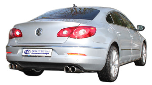 VW Passat 3C/ 3C CC Endschalldämpfer Ausgang rechts/links - 2x90 Typ 13 rechts/links