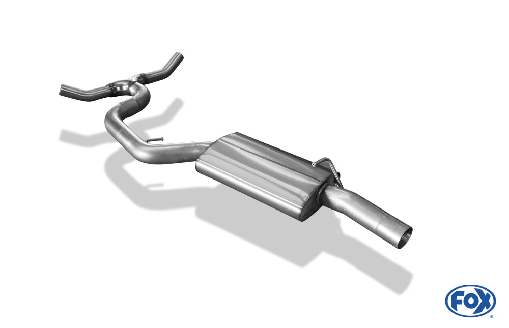 VW Passat 3C 4-Motion - 3,2l Mittelschalldämpfer inkl. Y-Adapter
