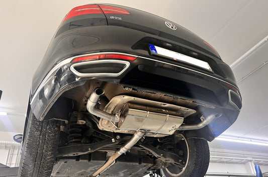 FOX VW Passat B8 GTE Endschalldämpfer Ausgang rechts/links - Endrohre hinter der Stoßstange