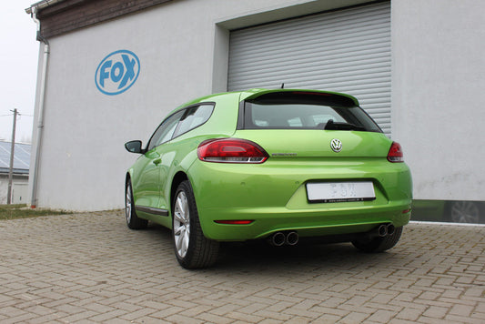 VW Scirocco - 13 Endschalldämpfer Ausgang rechts/links - 2x80 Typ 25 rechts/links