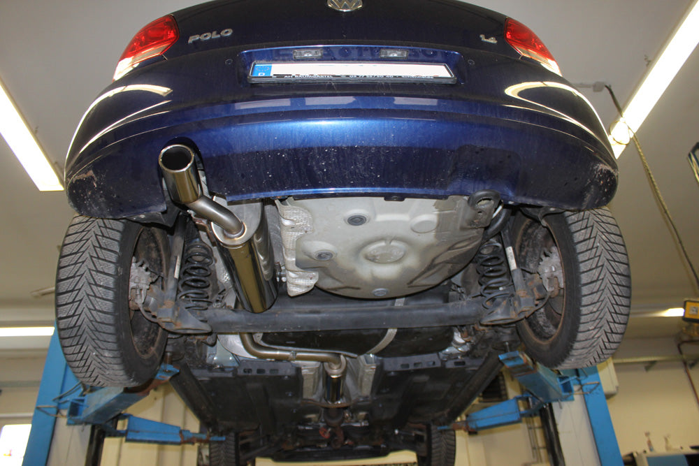 VW Polo 6R Endschalldämpfer - 88x74 Typ 32