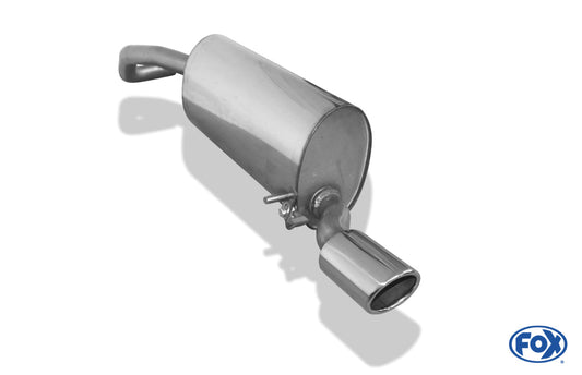 VW Polo 6R Endschalldämpfer - 88x74 Typ 32