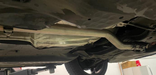 FOX VW Polo 6R GTI Verbindungsrohr für Modelle mit Vorschalldämpfer direkt nach dem Kat