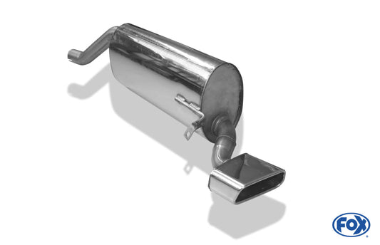 VW Polo AW1 Endschalldämpfer - 145x65 Typ 59