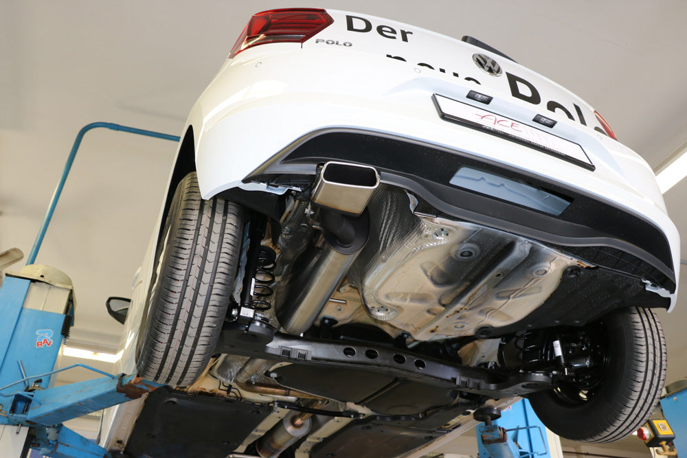 VW Polo AW1 Endschalldämpfer - 145x65 Typ 59