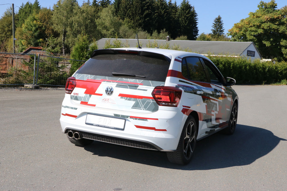 VW Polo AW1 GTI Endschalldämpfer - 2x90 Typ 16