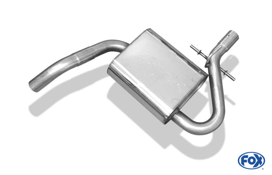 VW Golf IV Cabriolet Mittelschalldämpfer