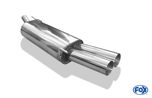 VW Golf III Endschalldämpfer - 2x76 Typ 10