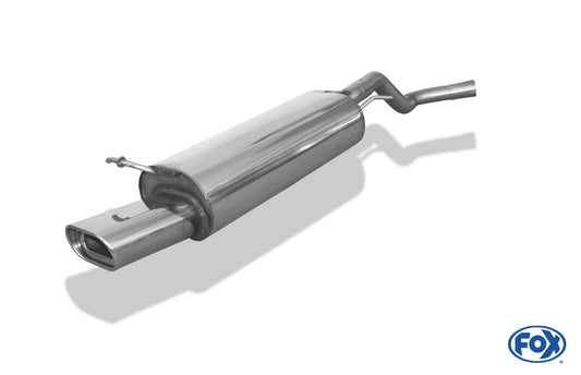 Seat Leon Typ 1M Endschalldämpfer - 135x80 Typ 53