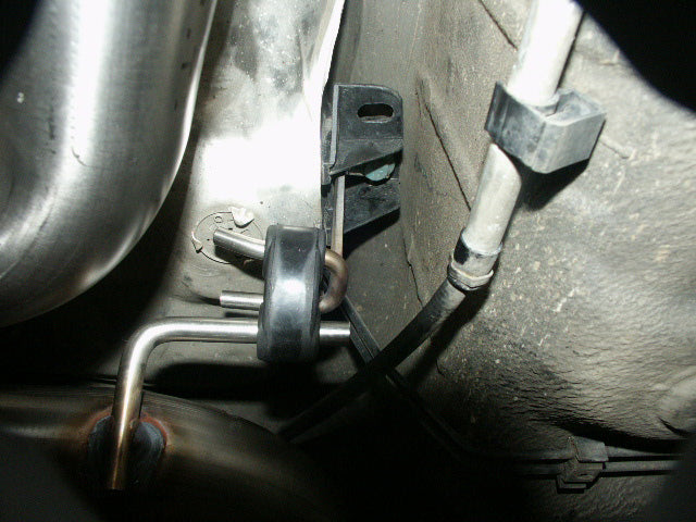 VW Golf IV 3-türig Endschalldämpfer Side Pipe - 130x50 Typ 50 Ausgang auf Fahrerseite