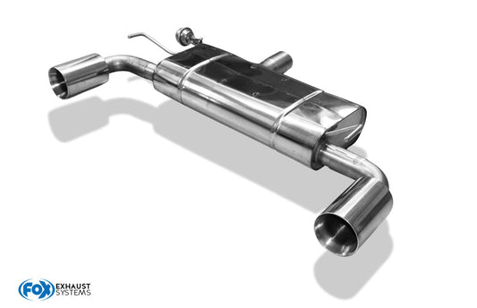 FOX VW Golf IV R32 Endschalldämpfer Ausgang rechts/links - 1x100 Typ 24 rechts/links