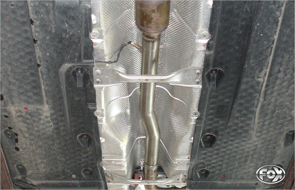 VW Scirocco - 13 (2,0l) Verbindungsrohr Mittelschalldämpfer/KAT - Rohrdurchmesser: 70mm