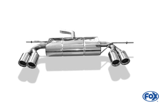 VW Golf V Endschalldämpfer Ausgang rechts/links - 2x80 Typ 13 rechts/links