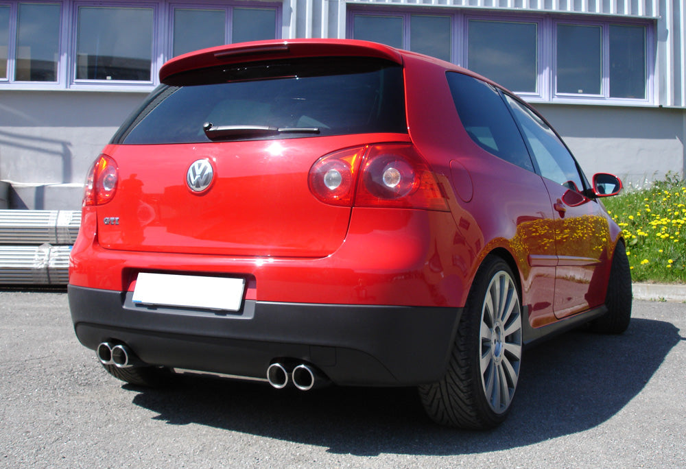 VW Golf V GTI/ GTD Endschalldämpfer Ausgang rechts/links - 2x76 Typ 17 rechts/links