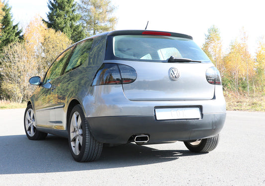 VW Golf V 4motion - 1K Endschalldämpfer Ø70mm - 145x65 Typ 59