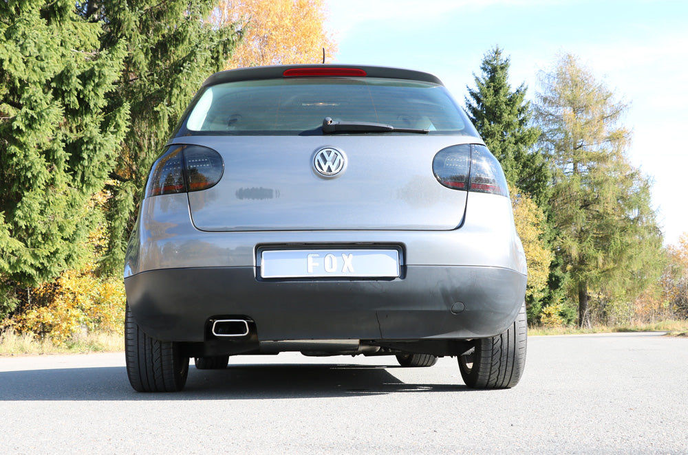 VW Golf V 4motion - 1K Endschalldämpfer Ø70mm - 145x65 Typ 59