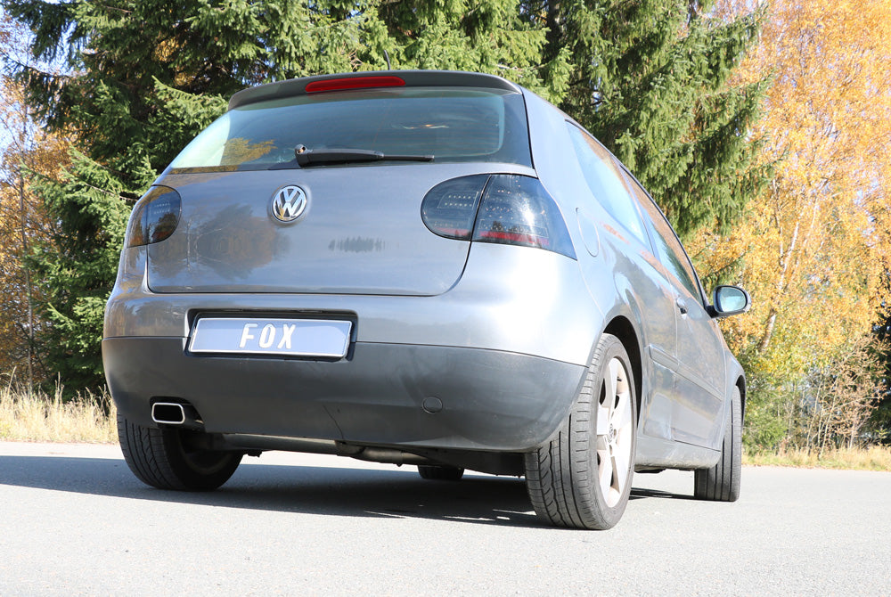 VW Golf V 4motion - 1K Endschalldämpfer Ø70mm - 145x65 Typ 59