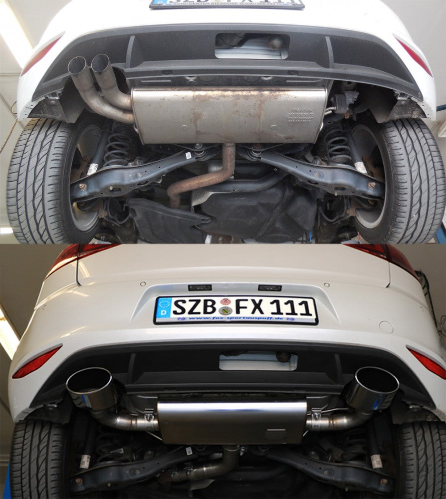 VW Golf VII - Einzelradaufhängung Endschalldämpfer rechts/links - 160x90 Typ 38 rechts/links