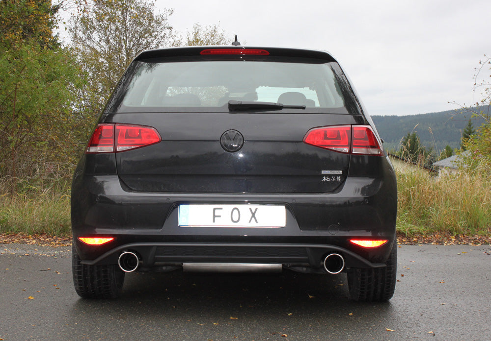VW Golf VII - 2,0l GTI Endschalldämpfer rechts/links - 1x100 Typ 16 rechts/links