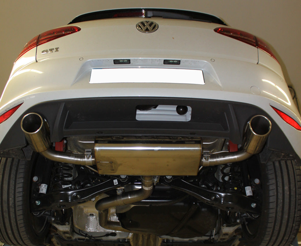 VW Golf VII - 2,0l GTI Endschalldämpfer rechts/links - 1x100 Typ 16 rechts/links
