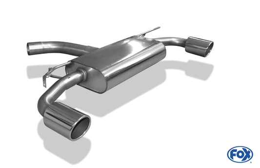 VW Golf VII - Einzelradaufhängung - GTI-Optik Endschalldämpfer rechts/links - 1x100 Typ 16 rechts/links