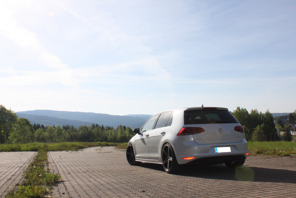 VW Golf VII 4-Motion Endschalldämpfer quer Ausgang rechts/links - 2x80 Typ 25 rechts/links
