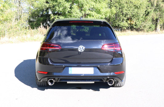 VW Golf VII - 2,0l GTI Facelift + TCR Endschalldämpfer rechts/links - 1x114 Typ 25 echts/links