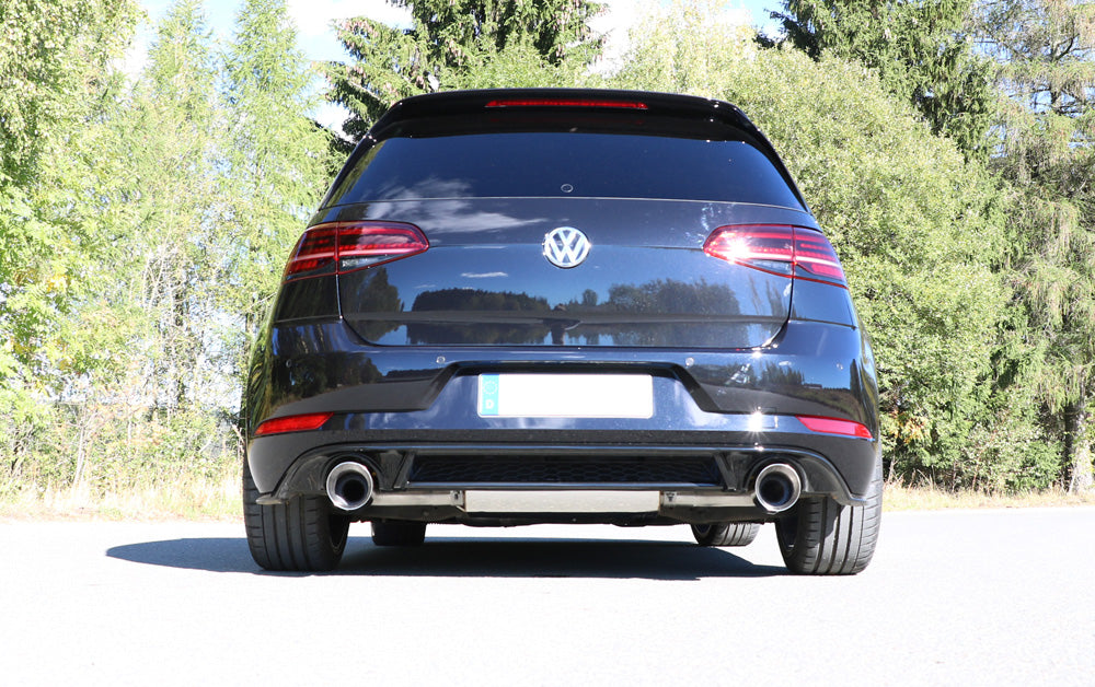 VW Golf VII - 2,0l GTI Facelift + TCR Endschalldämpfer rechts/links - 1x100 Typ 25 echts/links