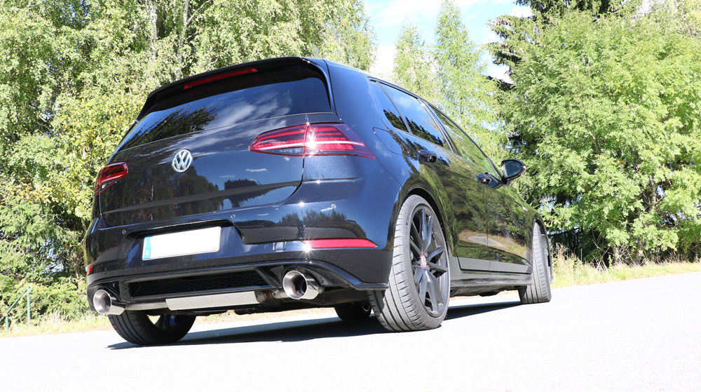 VW Golf VII - 2,0l GTI Facelift + TCR Endschalldämpfer rechts/links - 1x100 Typ 25 echts/links