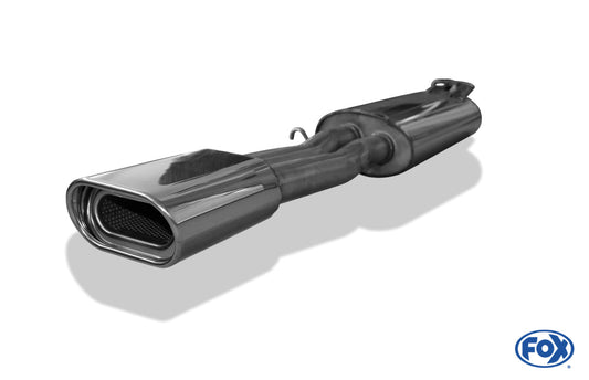 VW Jetta II 19E Endschalldämpfer - 135x80 Typ 53