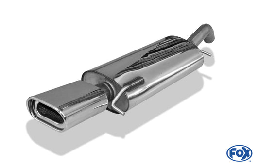 VW Corrado 16V/ VR6 Endschalldämpfer - 135x80 Typ 53