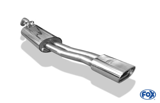 VW Vento Endschalldämpfer - 135x80 Typ 53