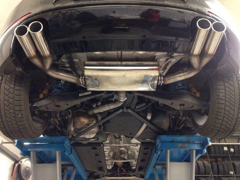 VW Beetle 2,0l - 16 (5C) Coupe & Cabrio Endschalldämpfer Ausgang rechts/links - 2x80 Typ 16 rechts/links