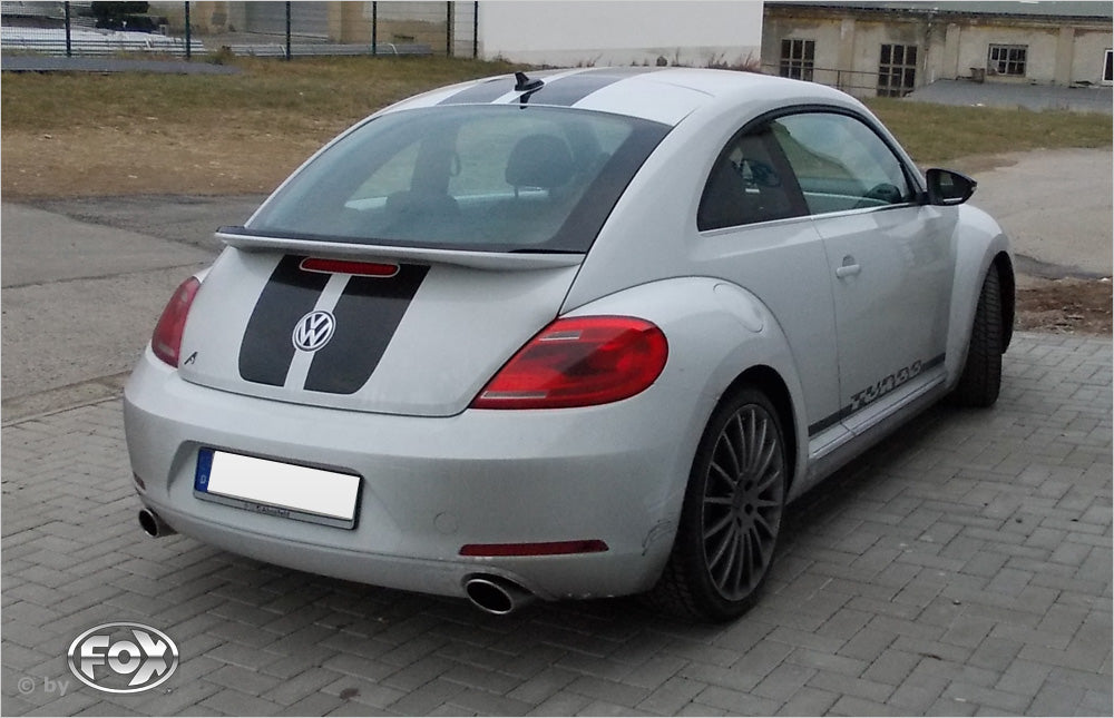 VW Beetle 2,0l - 16 (5C) Coupe & Cabrio Endschalldämpfer Ausgang rechts/links - 115x85 Typ 38 rechts/links