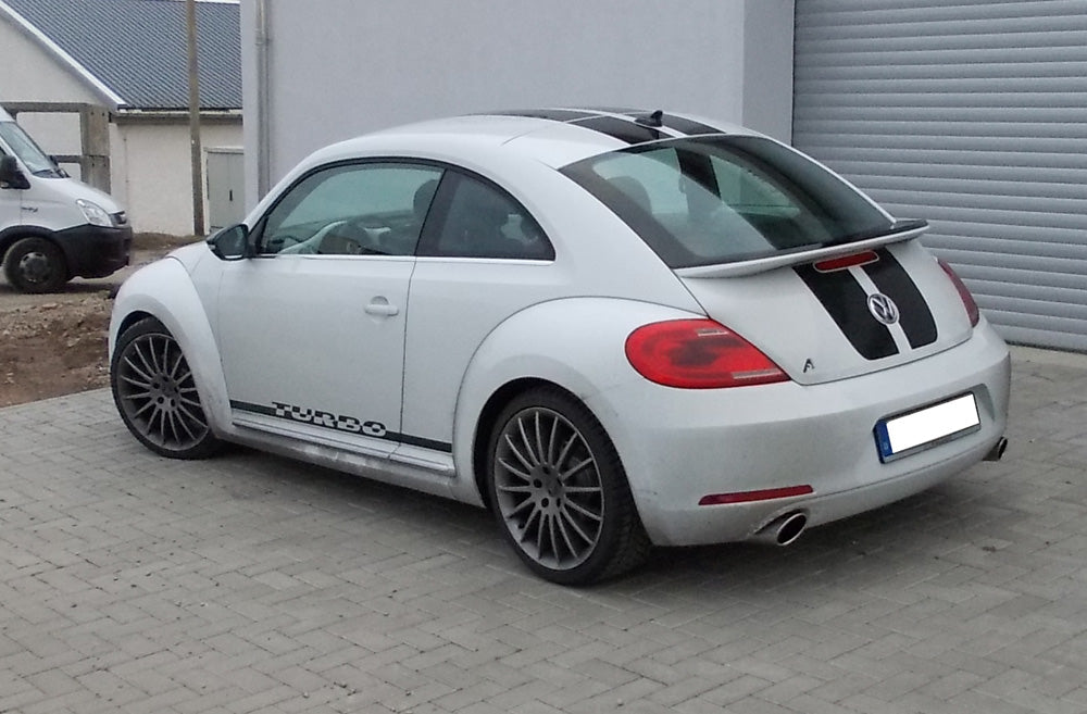 VW Beetle 2,0l - 16 (5C) Coupe & Cabrio Endschalldämpfer Ausgang rechts/links - 115x85 Typ 38 rechts/links