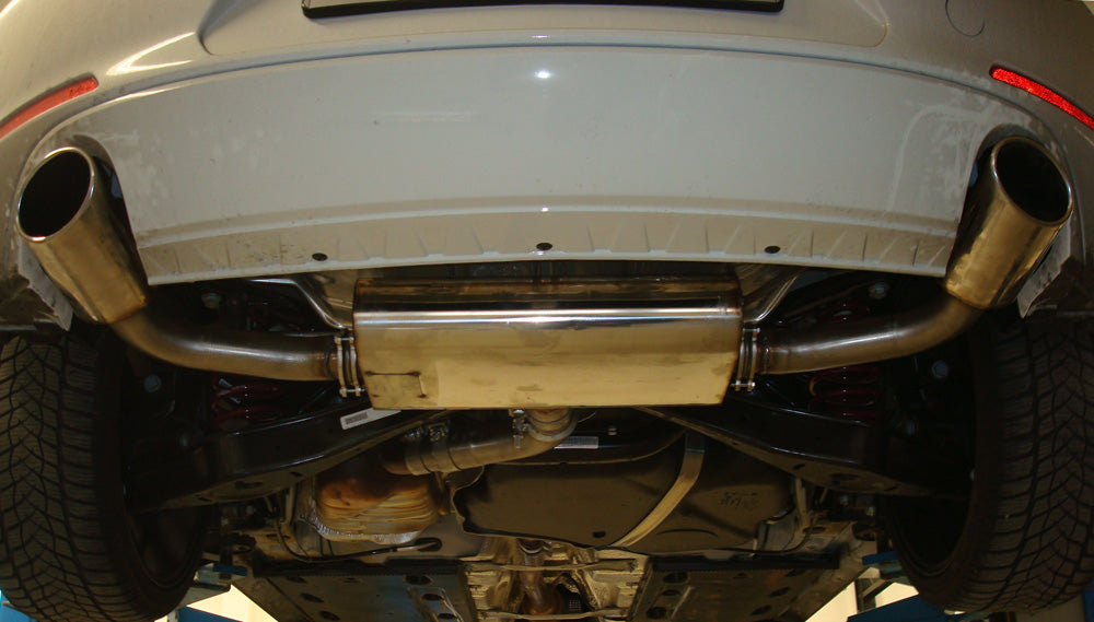 VW Beetle 2,0l - 16 (5C) Coupe & Cabrio Endschalldämpfer Ausgang rechts/links - 115x85 Typ 38 rechts/links