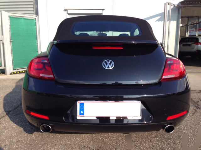 VW Beetle 2,0l - 16 (5C) Coupe & Cabrio Endschalldämpfer Ausgang rechts/links - 115x85 Typ 38 rechts/links